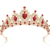 RED TIARA PERFECT ADDITION TO ANY ARRANGEMENT 