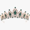 EMERALD GREEN TIARA PERFECT ADD ON FOR ANY ARRANGEMENT