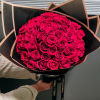 The Eternal Amour Bouquet featuring 50 red roses is the ultimate expression