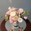 This is an absolutely stunning arrangement, it is made with very delicate
