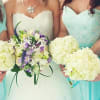 Bridesmaids bouquets are avaliable in a variety of sizes, shapes and colors