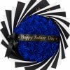 blue Roses and Ribbon father day 