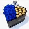 Heart Box and Chocolate 