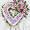 Beautifully crafted heart shape to honor the memory of a beloved individual.