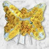 A stunning butterfly shape, perfect for representing transformation, hope, and the continuation