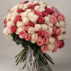 A luxurious hand-tied bouquet overflowing with elegance and romance. This stunning arrangement