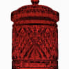 The Dublin Red Biscuit Box, Canister, and Vase by Chartreuse by Roje