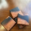 Bring organic elegance to your space with our Redwood Burl Coasters by