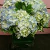 This beautiful in blue bouquet is great for parties, dinner tables, and