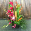 Each tropical design is unique and one of a kind bouquet! 