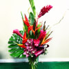 Each tropical design is unique and one of a kind bouquet! 