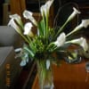 any color mini calla lilys arranged