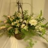 Nothing depicts soft purity like mixed white flowers. With a mellow flowing