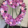 Sympathy Lavender heart of love
