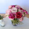 A lush and stunning arrangement made up of premium blooms in a