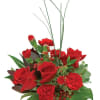 A deep red combination that is sure to delight and surprise someone