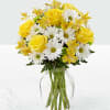 The FTD Sunny Sentiments Bouquet is a blooming expression of charming cheer.