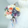 Nice stylish bouquet for your wedding.

Each bouquet with flowers is a single