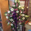 A TRUE CELEBRATION OF LIFE WITH THIS BEAUTIFUL EASEL WITH ALL WHITE