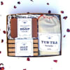 Rose Gift Set - enjoy a relaxing moment with Tub Tea, Handmade
