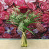 Single Rose in Glass Vase (Design and color may vary) DUE TO