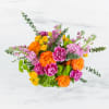 Turn up the heat with the vivacious bouquet. This arrangement includes roses