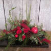 Another design with organic feel, with touches of Christmas to brighten their