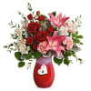 Take her Valentine&#039;s Day breath away with this passionate red rose and