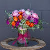 Chic design including all premium flowers: rose, sweet william, peony or dahlia