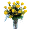 Denver Flower Pros Flowers offers luxurious long stem yellow Fair Trade roses