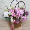 A light delicate bouquet in her purse will win any girl&#039;s heart.
As