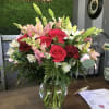 Designers Choice mix Bouquet with a pop of color