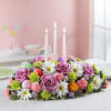 Easter celebrations call for beautiful flowers. Our classic centerpiece is filled with