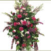 Roses, alstroemeria, carnations, and heather