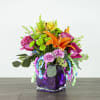 This colorful and festive centerpiece is ready for any party. The party