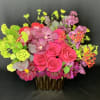 Amazing arrangement with vibrant colors.