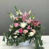 This blush basket is sending love and light to those in your