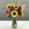 Brighten someone&#039;s day with pops of bright oranges, yellows, purples, and greens!