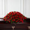 The FTD&reg; Dearly Departed&trade; Casket Spray bursts with the love and passion