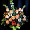 Assortment of romantic flowers in complimenting colors. Color and accent flowers may