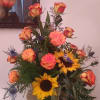 Designer&#039;s Choice - Funeral Remembrance
Beautiful colors that will represent the wonderful lady