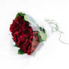 All red Roses in a loose bouquet - 24 long stems 