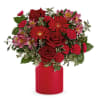 Pure enchantment! This radiant red rose bouquet brings bold style to any