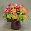 A seasonal collection of orange, red, green and hot pink to welcome