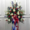 This spirited standing spray will imbue everyone in attendance with a sense