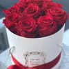 Nice box of everlasting roses. Everlasting roses are real roses that last