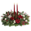 &quot;Your wishes for a classic Christmas centerpiece have come true! This elegant