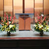 PODIUM ARRANGEMENT BY TWIN TOWERS FLORIST

    As Shown :