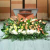 PODIUM ARRANGEMENT BY TWIN TOWERS FLORIST

    As Shown :