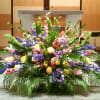 PODIUM ARRANGEMENT 87 BY TWIN TOWERS FLORIST

    As Shown